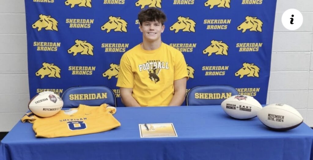 Haswell signs with University of Wyoming Football